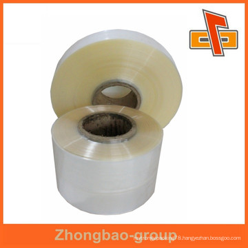 wholosale plastic film for sleeve label printing pvc super clear shrink film